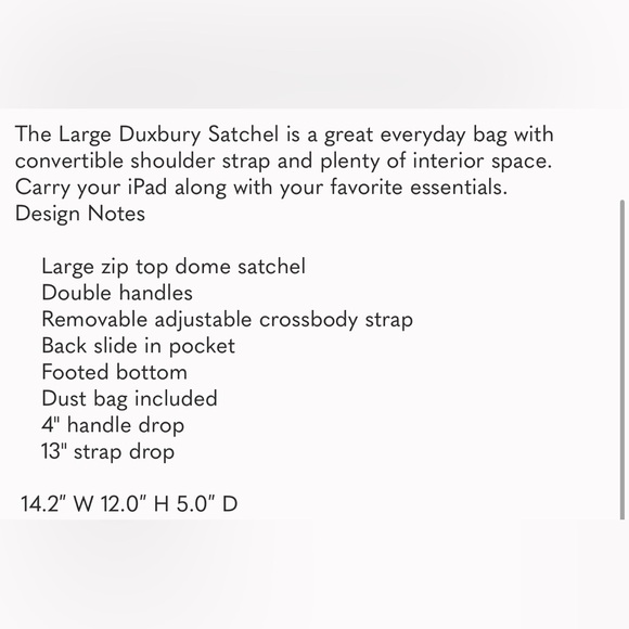 Brahmin purse large Duxbury Satchel - Picture 16 of 16